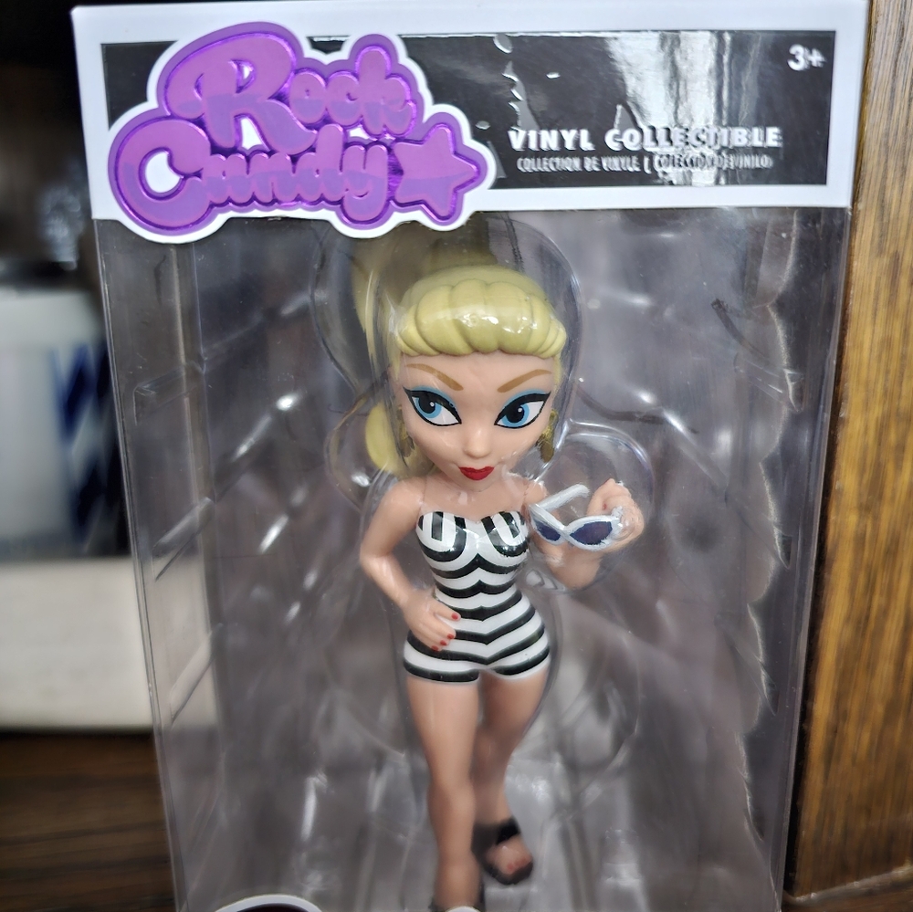 Rock & Candy Vinyl Collectible - Black and White